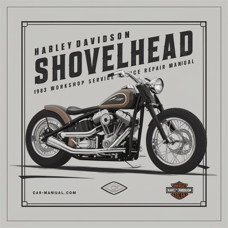 Harley Davidson FXWG Shovelhead 1983 Workshop Service Repair Manual 