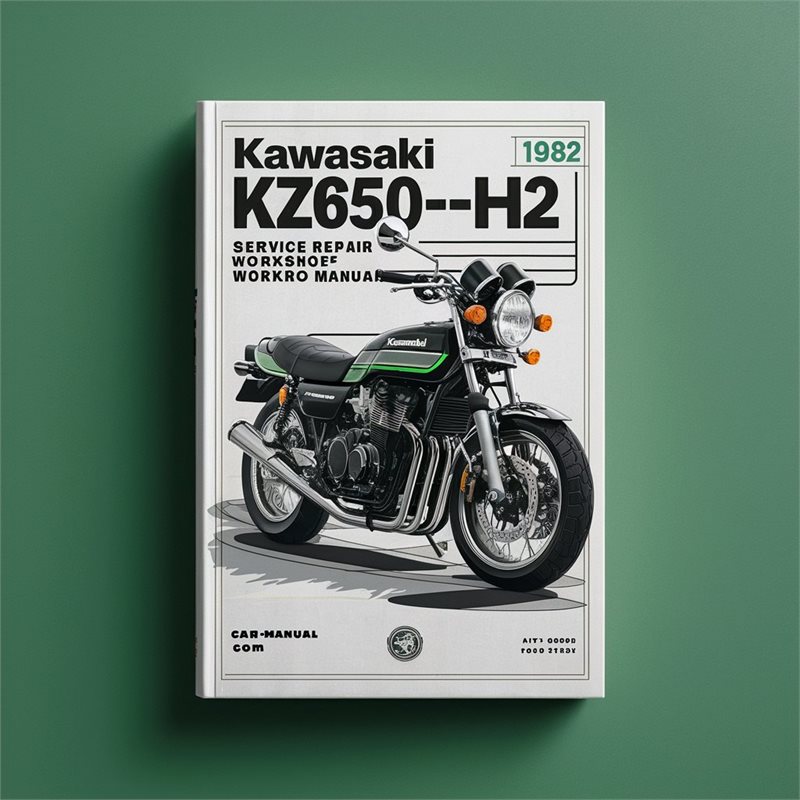 Kawasaki KZ650-H2 1982 Service Repair Workshop Manual 