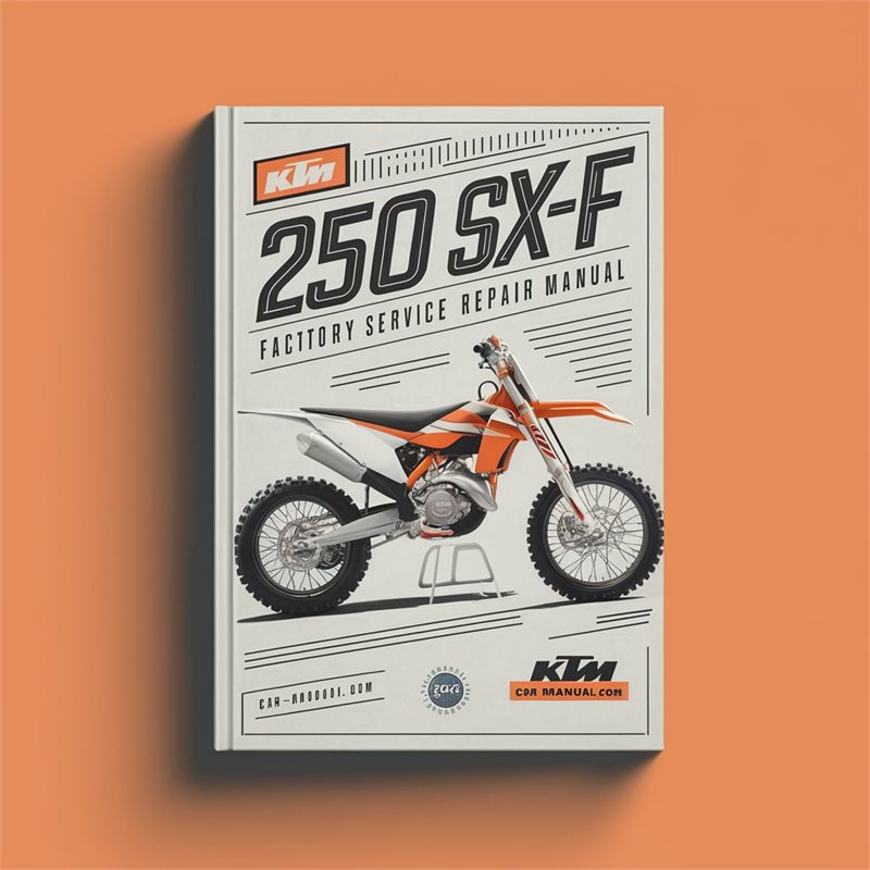 KTM 250 SX-F 2013 Factory Service Repair Manual 