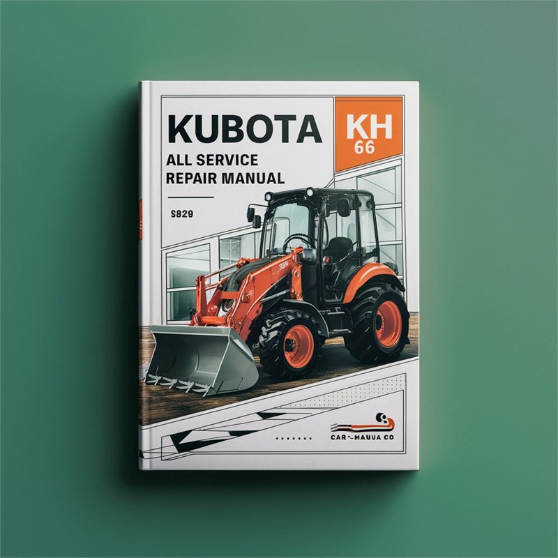 Kubota KH 66 Excavator All Service Repair Manual 