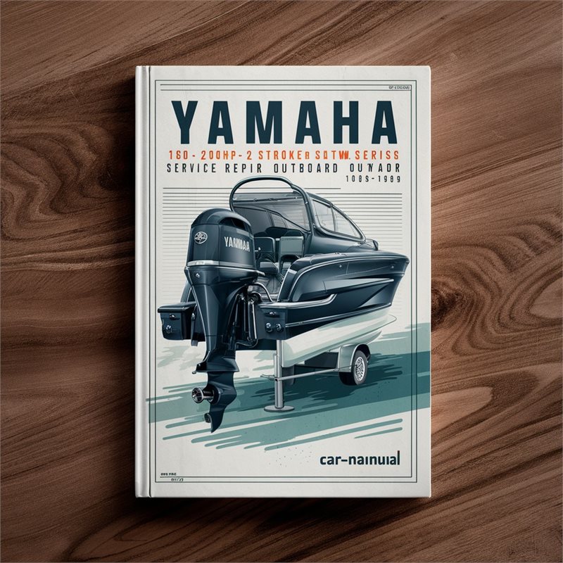 Yamaha 150hp 200hp 2 Stroke Saltwater Series Outboard 1998-1999 Service Repair Shop Manual 