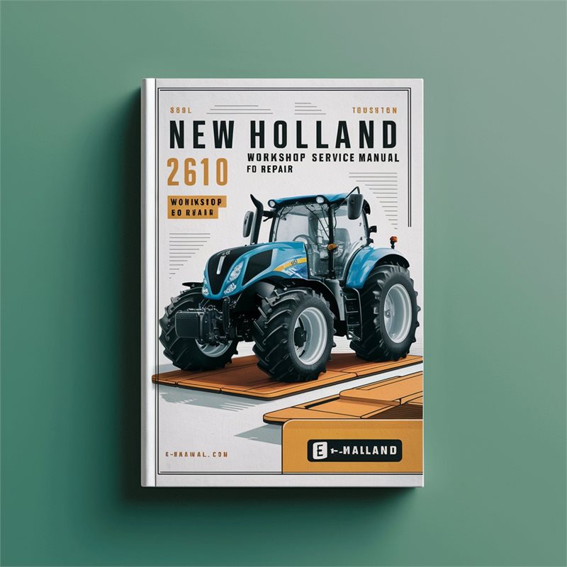 New Holland 2610 Tractor Workshop Service Manual for Repair 