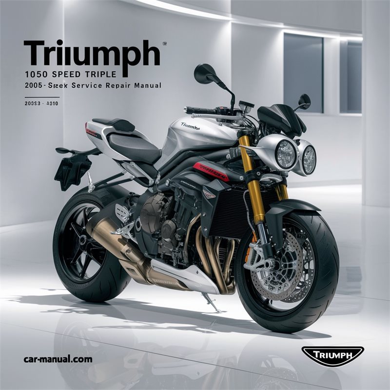 Triumph 1050 Speed Triple 2005-2010 Workshop Service Repair Manual 