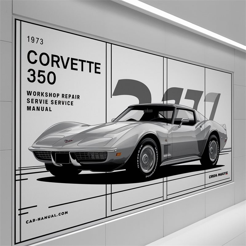 Corvette 350 1973 Workshop Repair Service Manual 