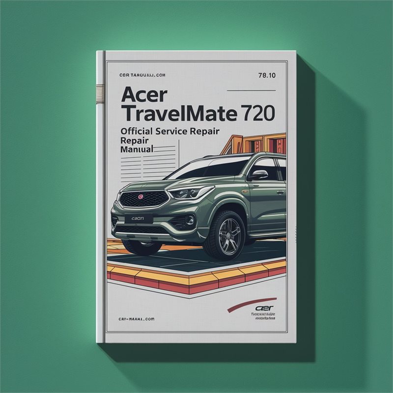 Acer TravelMate 720 Series Official Service Manual PDF Download
