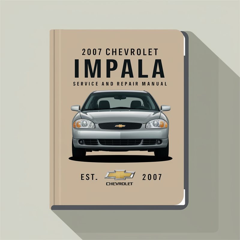 2007 Chevrolet Impala Service and Repair Manual 
