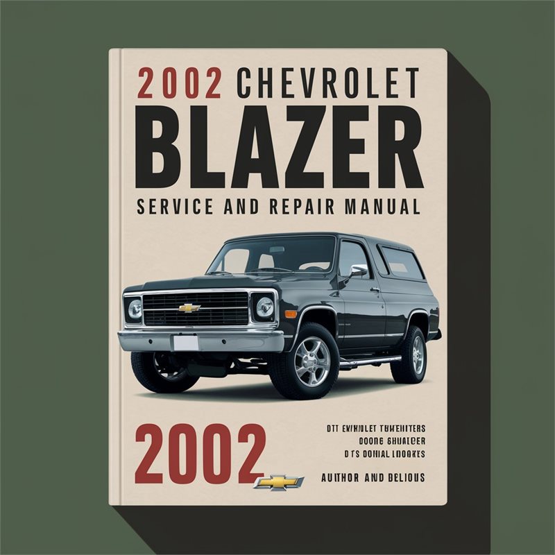 2002 Chevrolet Blazer Service and Repair Manual 