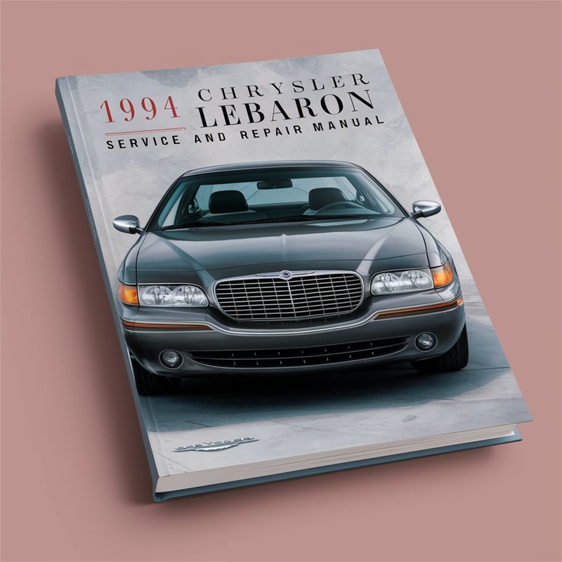 1994 Chrysler LeBaron Service and Repair Manual 
