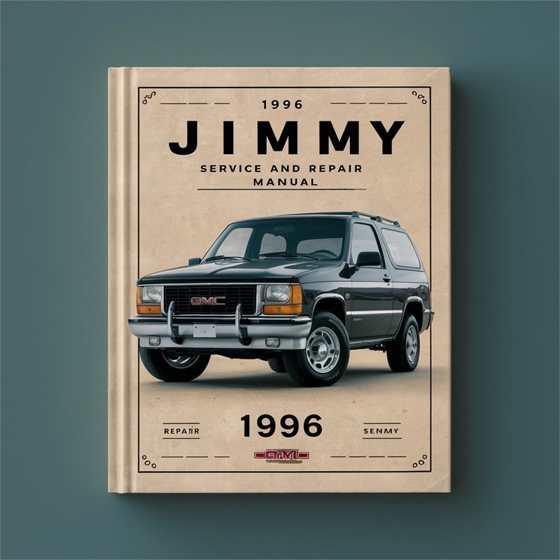 1996 GMC Jimmy Service and Repair Manual 