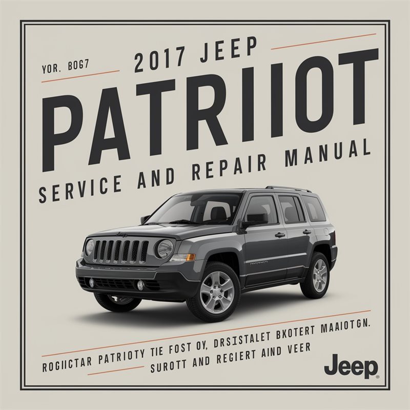 2017 Jeep Patriot Service and Repair Manual 
