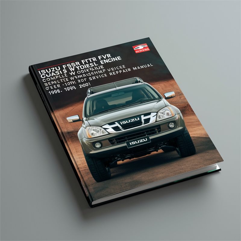 Isuzu FSR FTR FVR Chassis With 6HK1-TC Diesel Engine (3 Volumes) Complete Workshop Service Repair Manual 1998 1999 2000 2001 