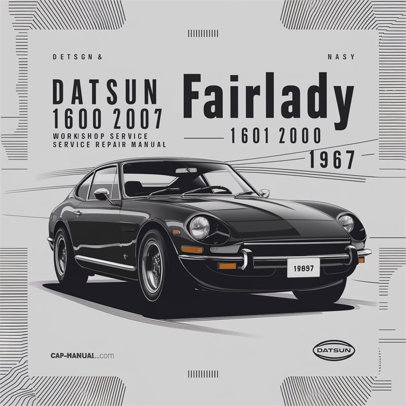 Datsun Fairlady 1600 2000 1967 Workshop Service Repair Manual 