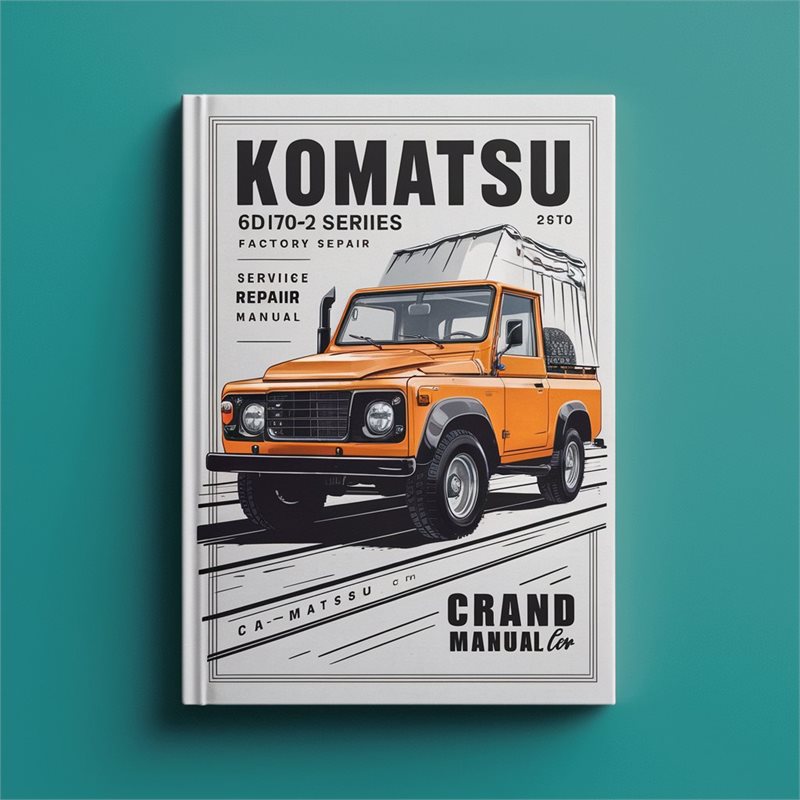 Komatsu 6D170-2 Series Engine Factory Service Repair Manual 