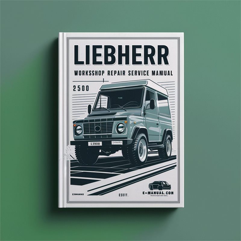 Liebherr L506 Workshop Repair Service Manual 