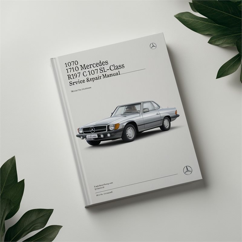 1976 Mercedes R107 & C107 SL-Class Service and Repair Manual 