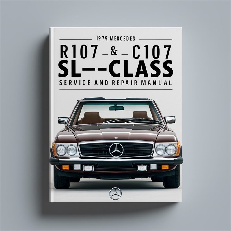 1979 Mercedes R107 & C107 SL-Class Service and Repair Manual 