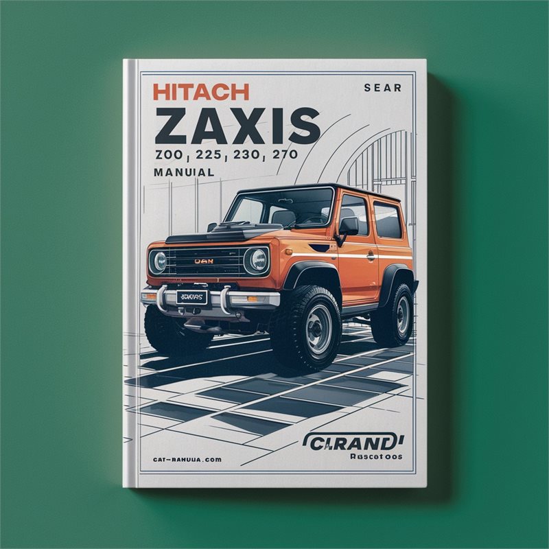 Hitachi ZAXIS ZX 200 225 230 270 (Class) Service Repair Manual 