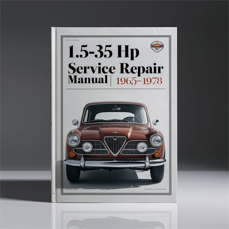 1.5-35 HP Service Repair Manual 1965-1978 