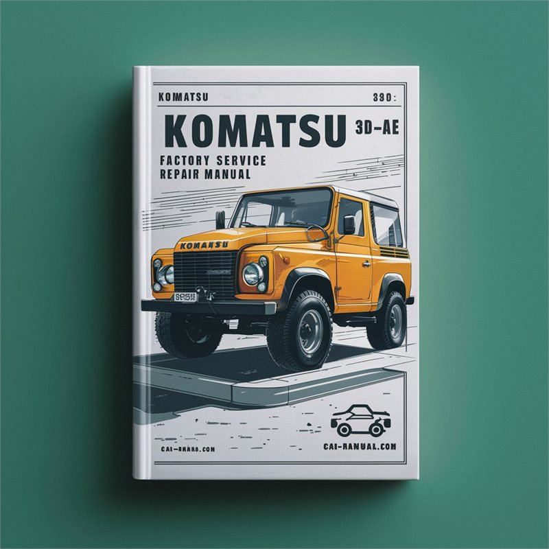 Komatsu 3D82AE-5M Factory Service Repair Manual 