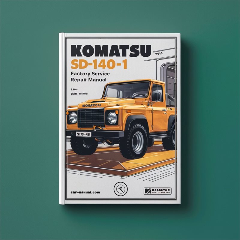 Komatsu S6D140-1 Factory Service Repair Manual 