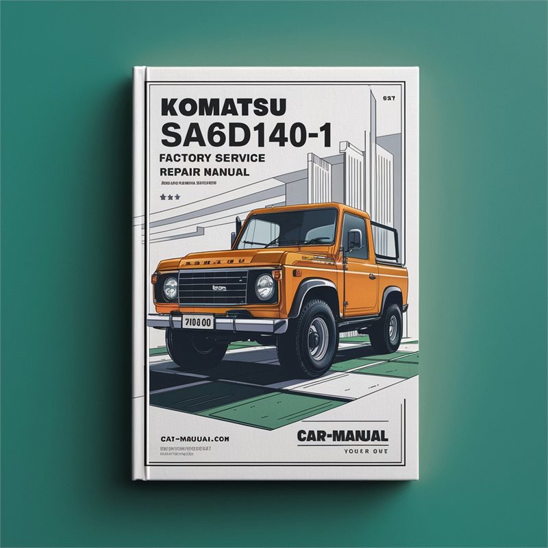 Komatsu SA6D140-1 Factory Service Repair Manual 