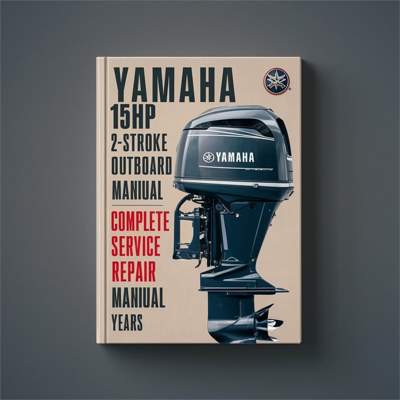 Yamaha 15hp 2-Stroke Outboard Complete Workshop Service Repair Manual 1997 1998 1999 2000 2001 2002 2003 
