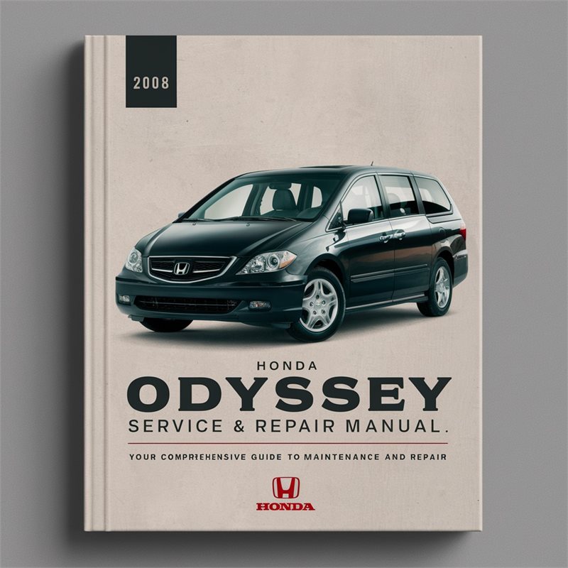 2008 Honda Odyssey Service & Repair Manual 