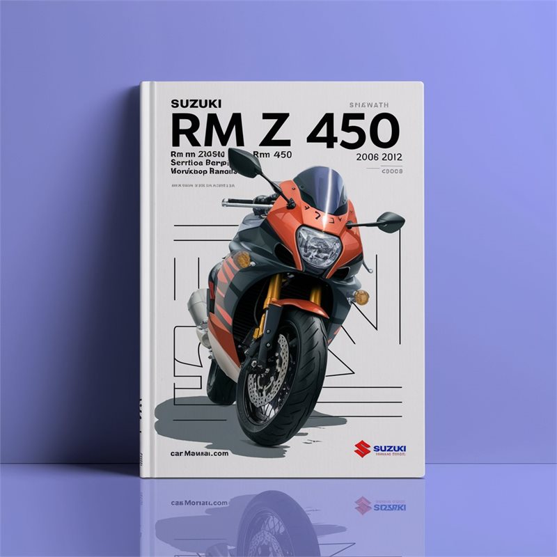 Suzuki RM Z 450 RMZ450 RM Z450 2008-2012 Service Repair Workshop Manual 