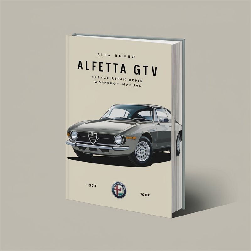 Alfa Romeo Alfetta GTV 1973-1987 Service Repair Workshop Manual 