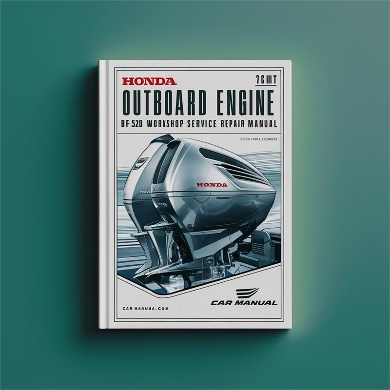 HONDA OUTBOARD Engine BF15D BF20D Workshop Service Repair Manual 