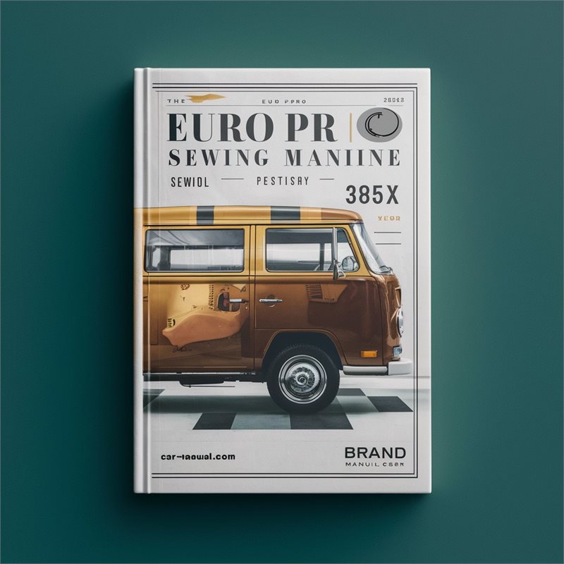 Euro Pro 385X sewing machine Manual 