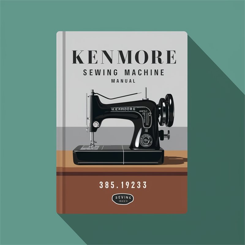 Kenmore 385.19233 385.19233400 sewing machine Manual 