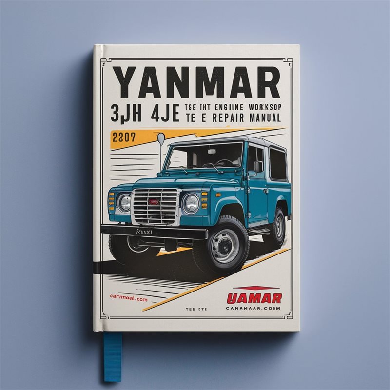 YANMAR 3JH 4JH 4E 5E TE HTE Engine Workshop Service Repair Manual 
