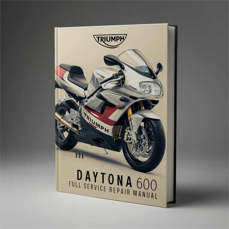 Triumph Daytona 600 2004 Full Service Repair Manual 