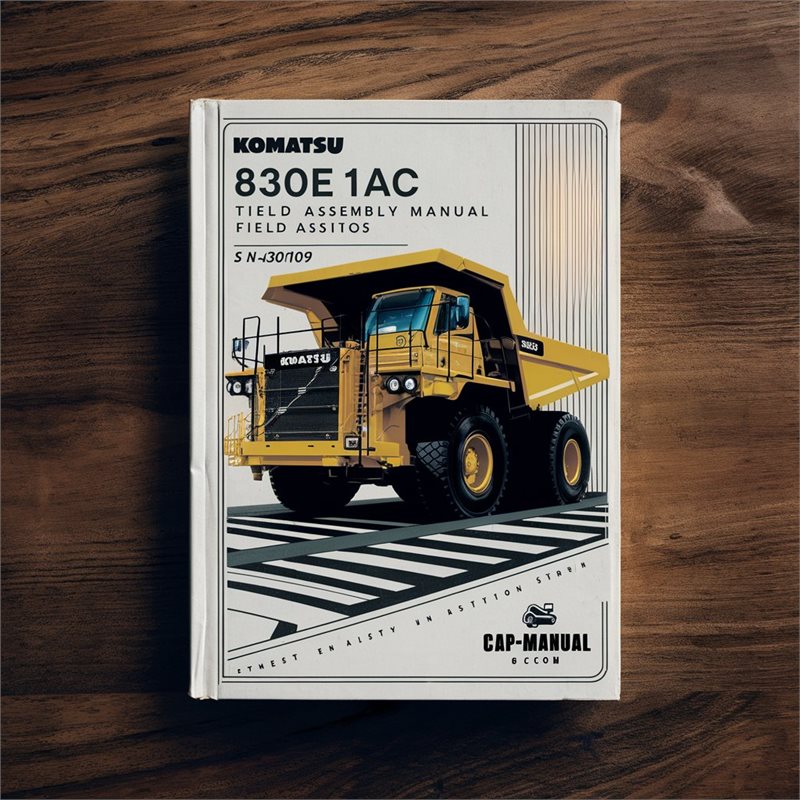 Komatsu 830e 1ac Dump Truck Field Assembly Manual S N A30109 