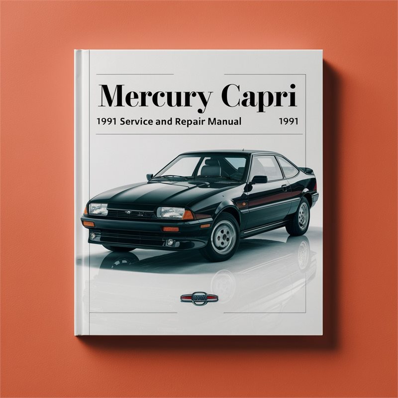 Mercury Capri 1991 Service And Repair Manual 