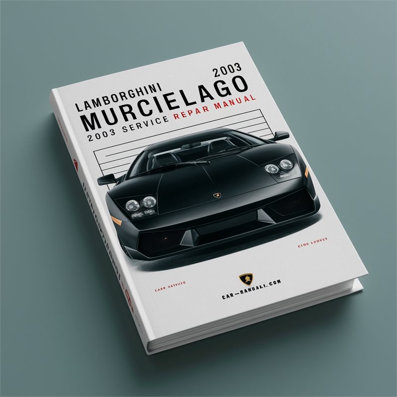 Lamborghini Murcielago 2002 2003 Service Repair Manual 