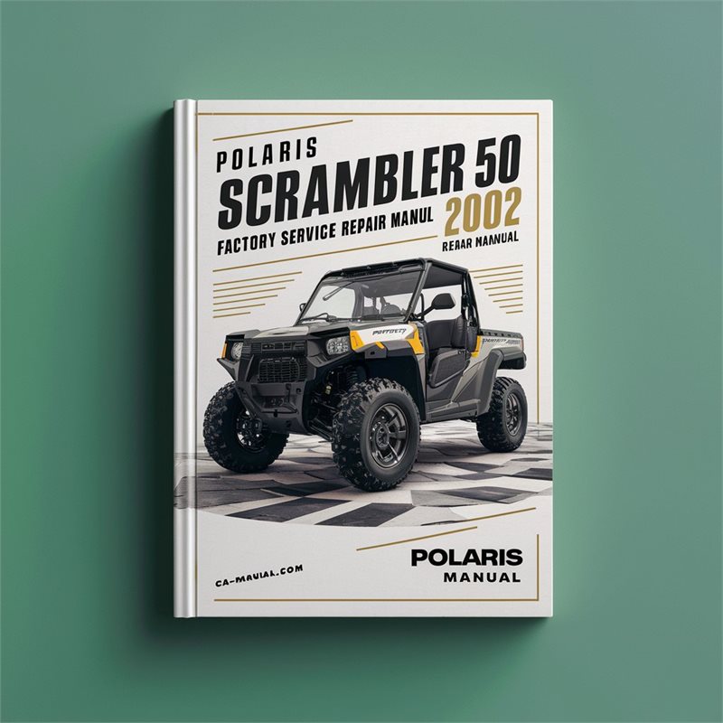 Polaris Scrambler 50 2001 2002 Factory Service Repair Manual 