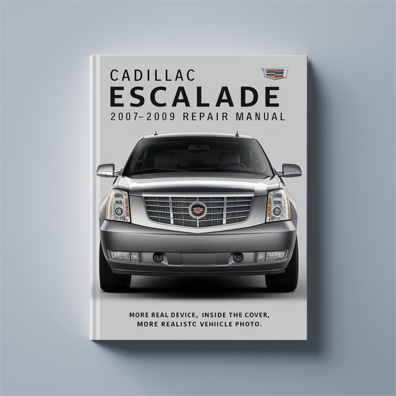 Cadillac Escalade 2007 2008 2009 Service Repair Manual 