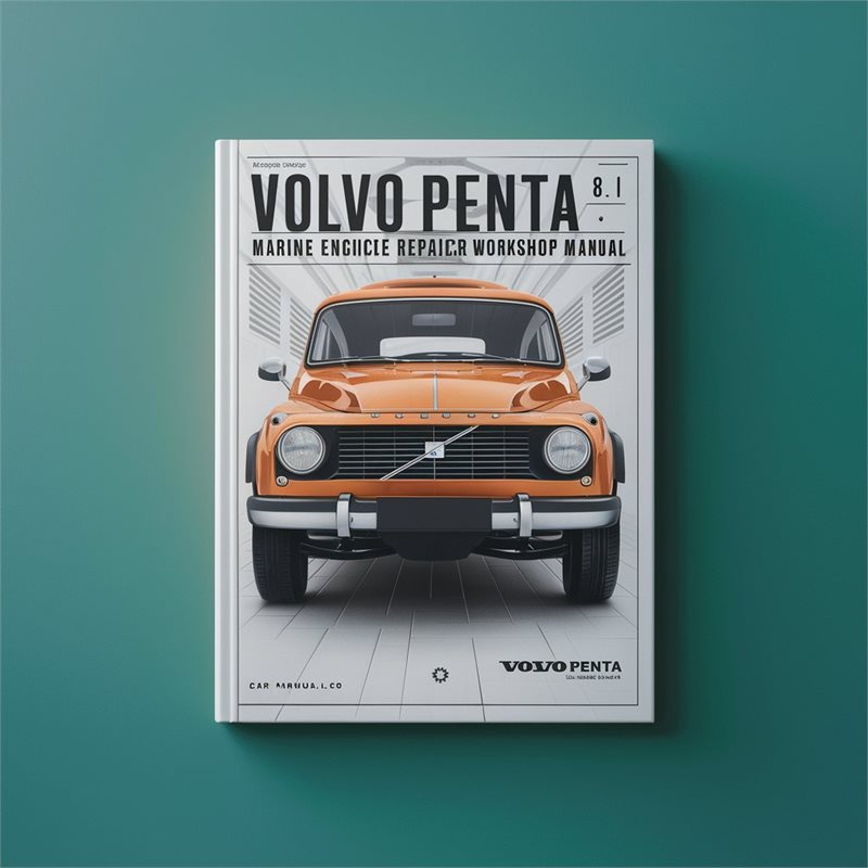 Volvo Penta 8.1 Gi GXi Marine Engine Service Repair Workshop Manual 