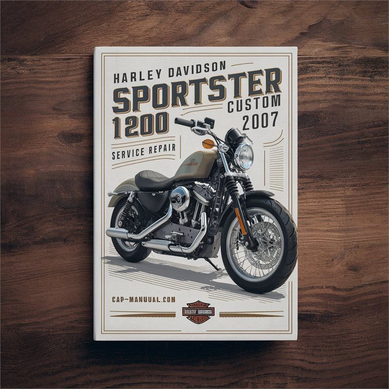 Harley Davidson Sportster 1200 Custom 2007 Service Repair Manual 