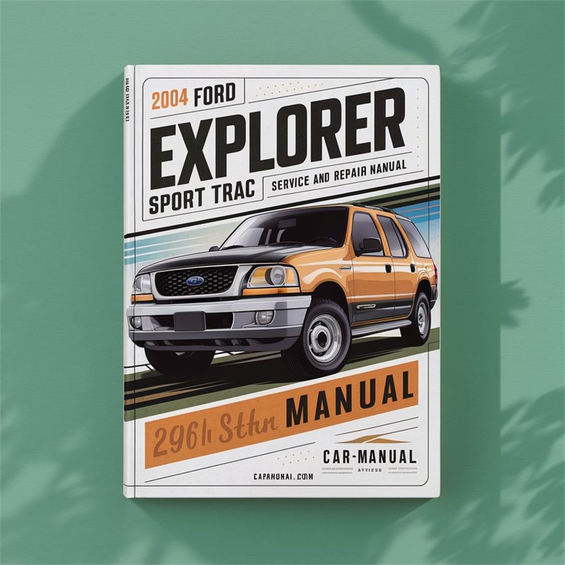 2004 Ford Explorer Sport Trac Service And Repair Manual 