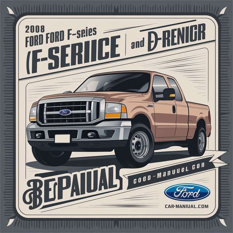 2008 Ford F-Series (F350) Service And Repair Manual 