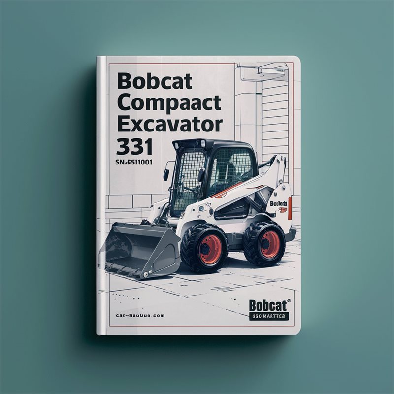 Bobcat Compact Excavator 331 SN AACS11001 & Above SN A9K5110