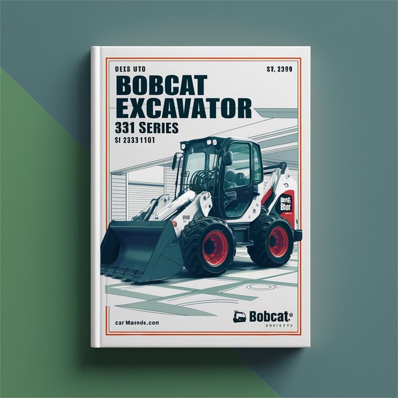 Bobcat Excavator 331 G Series SN 234311001 234312999