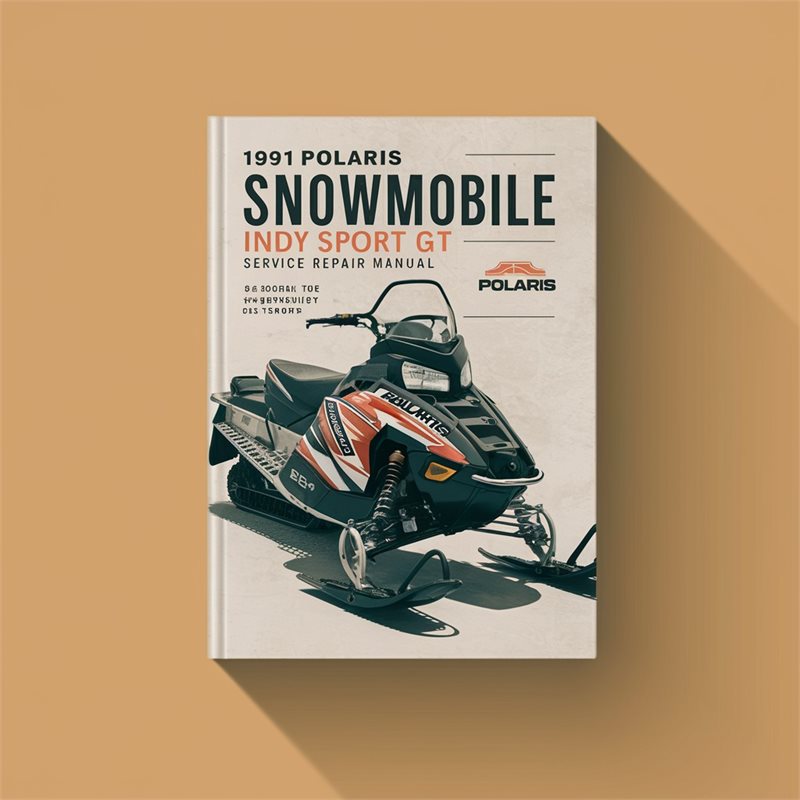 1991 Polaris Snowmobile Indy Sport GT Service Repair Manual 