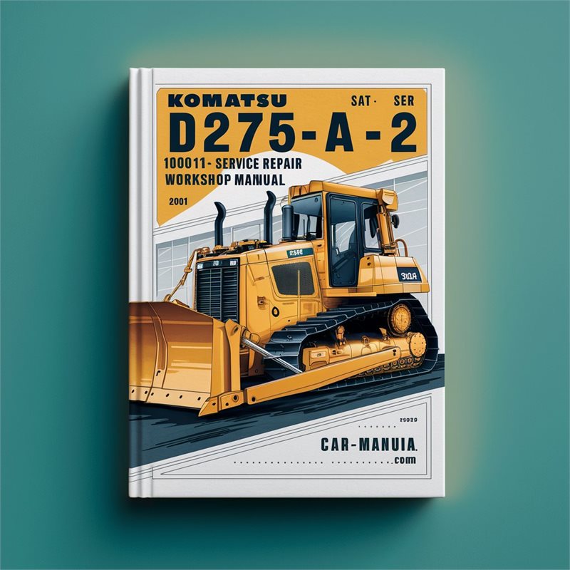 Komatsu D275A-2 Bulldozer (10001 and up) Service Repair Workshop Manual 