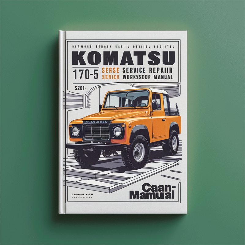Komatsu 170E-5 Series Diesel Engine Service Repair Workshop Manual 
