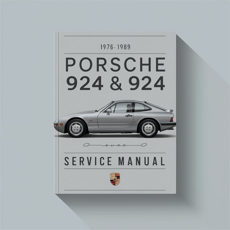 1976-1989 Porsche 924 & 924 Turbo Service Repair Manual 