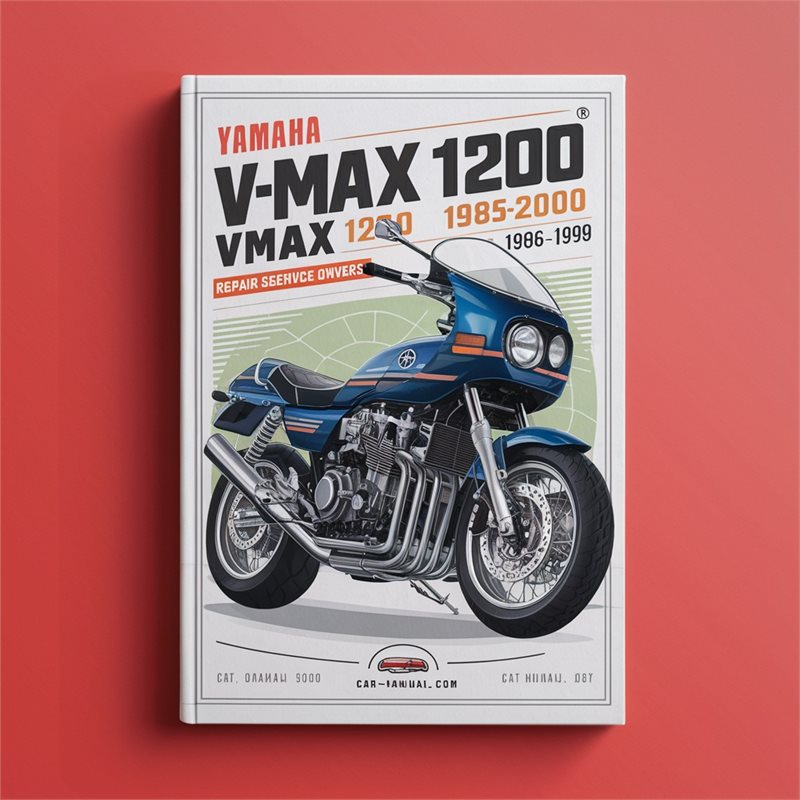 Yamaha V-MAX VMAX 1200 VMX12 Motorcycle Service Repair Manual 1985-2000